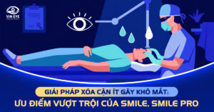 Giải pháp xóa cận ít gây khô mắt: Ưu điểm vượt trội của SMILE, SMILE Pro