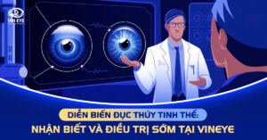 Diễn biến đục thủy tinh thể: Nhận biết và điều trị sớm tại VinEye
