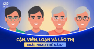 Cận, viễn, loạn và lão thị khác nhau thế nào?